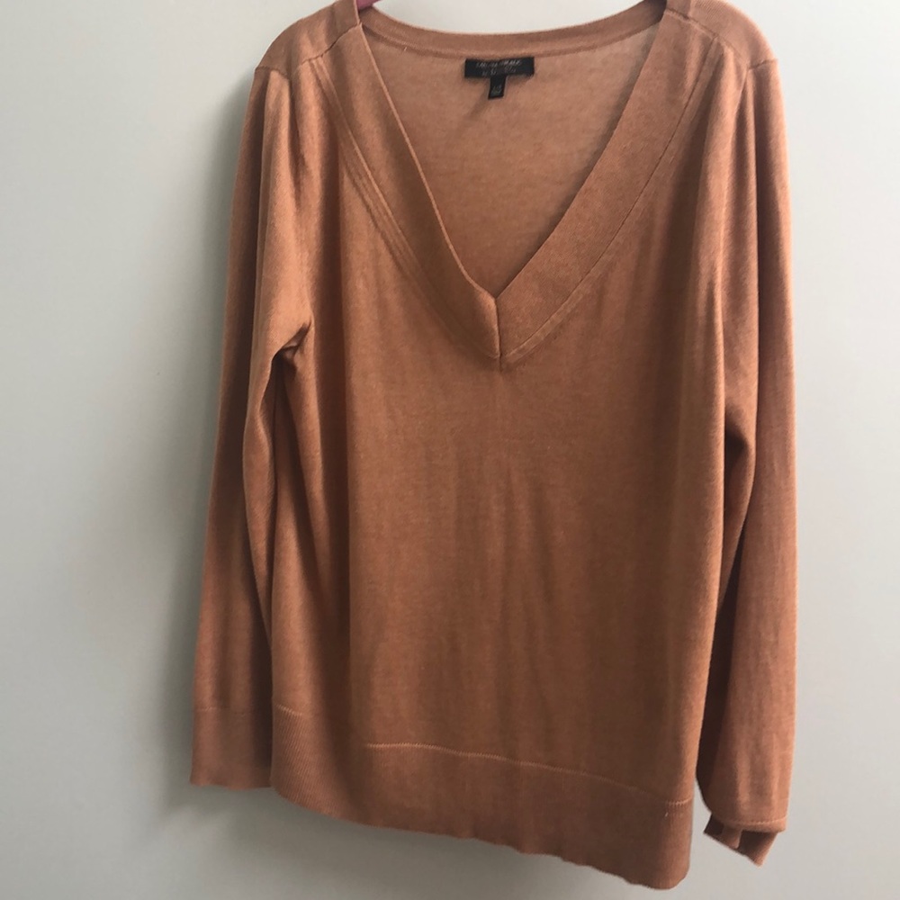 Banana Republic Brown  v neck sweater